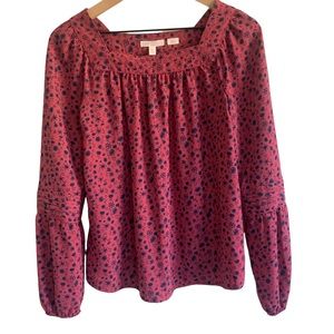 Lauren Condrad | Berry Floral‎ Peasant Popover